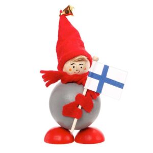 wichtel finnland flagge weihnachten