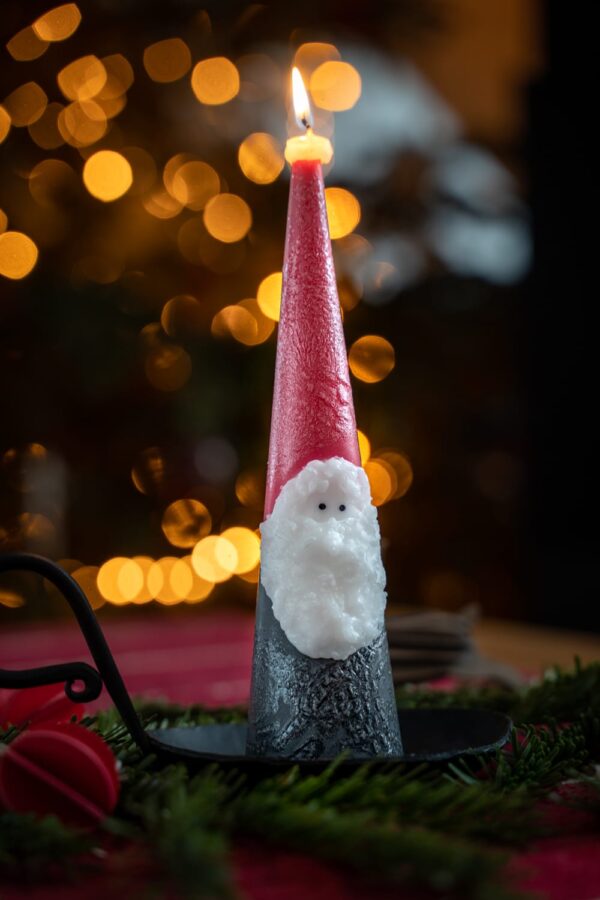 Wichtel Kerze Wichtelkerze Adventskalender Weihnachtsdeko Nordisch Weihnachtskerzen
