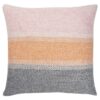 rosa orange grau kissenbezug leinen sofa