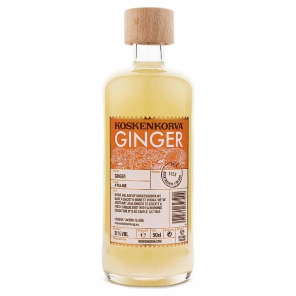 Koskenkorva ginger shot ingwer wodka