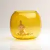 Teelichthalter Glas gelb Kleine My Mumin