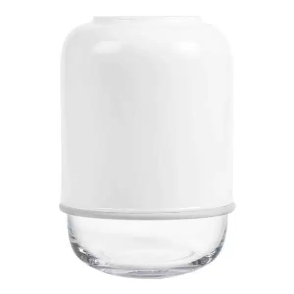 Verstellbare Vase weiß