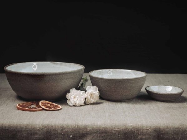 nordische Schale Geschirr Handgemacht Keramik