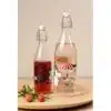 Dekorative Muminflasche aus Glas für Getränke