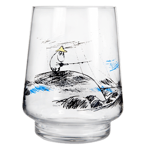 Vase Laterne Glas Muminpapa Fischt