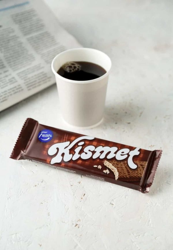 Kismet Chocolate Fazer Waffelriegel Schokolade Finnland Schokoriegel Süßigkeiten Waffel