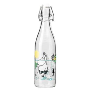 Mumin trinkflasche Glasflasche Wasserspiele