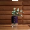 verstellbare violett Vase Glasvase Blumen Gesteck Deko Home finnisches Design