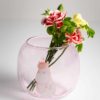 rosa glas teelichthalter mumin