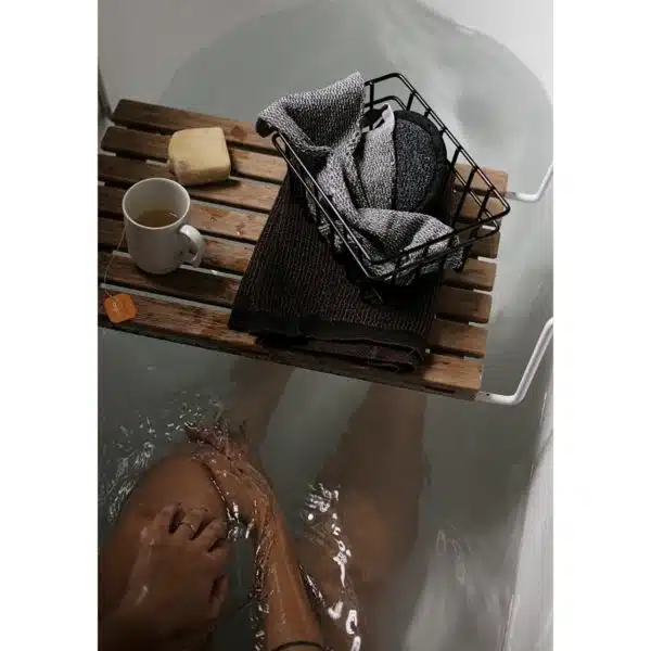 Massagegurt Massageband Badewanne Wellness Wohlfühloase Entspannung Leinenstoff