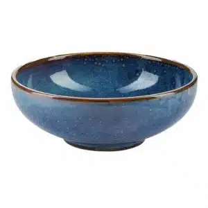 Porzellan Keramik Schale Blau Design