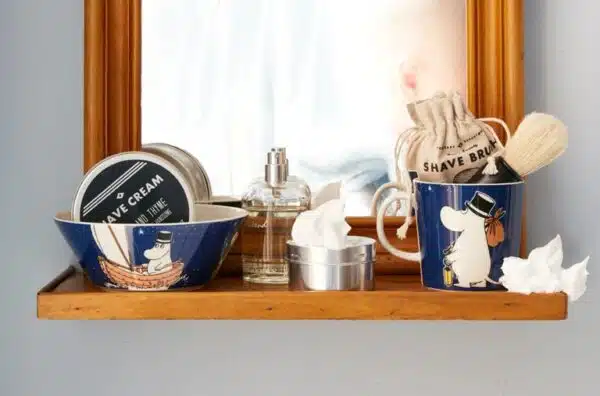 muminpapa blau schale tasse moomin becher geschirr arabia