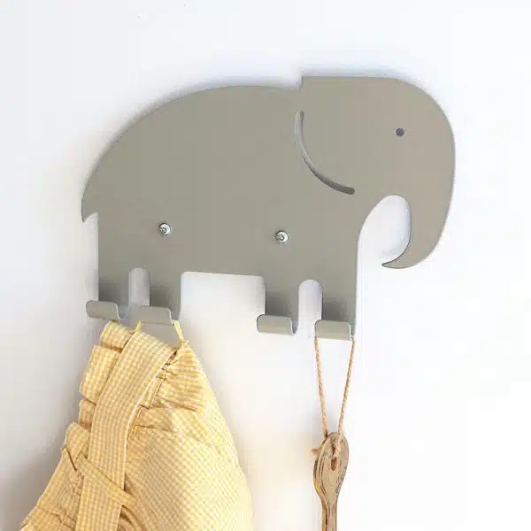 kleiderhaken garderobe kinderzimmer elefant