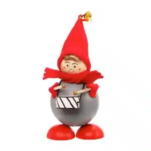 wichtel trommel musik deko holzfigur weihnachten