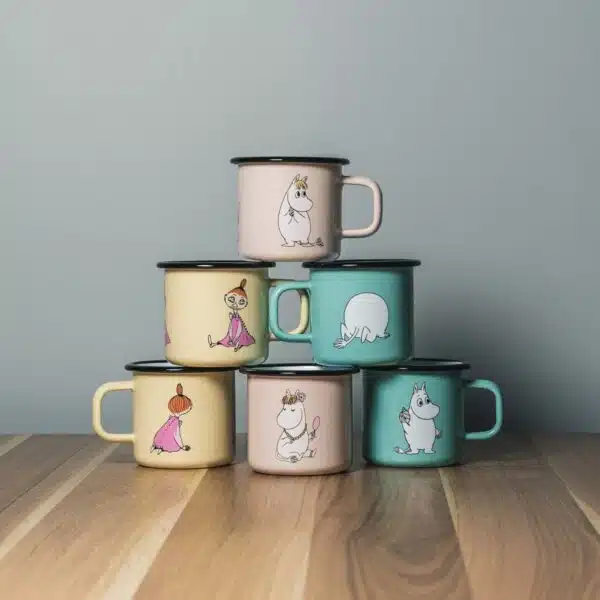 Mumin Emaille Tasse Muurla Snorkfräulein Mumintroll Mymla