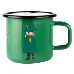 Mumin Emaille Tasse Schnupferich Mumrik Grün Muurla