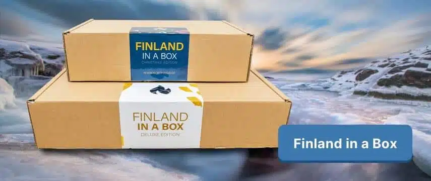 Geschenkbox Weihnachten Finland in a box