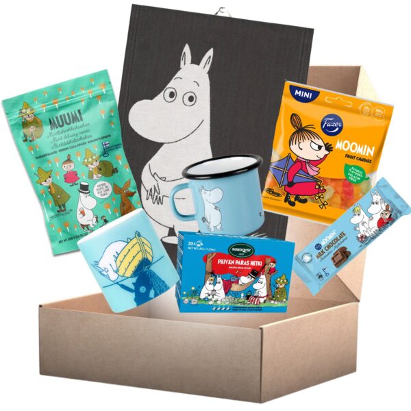 mumin geschenkset finland in a box moomin geschenke box