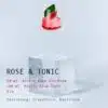 arctic blue gin rose tonic water geschmack pink