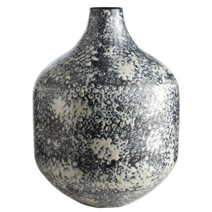 vase metall schwarz weiß kunst modern textur