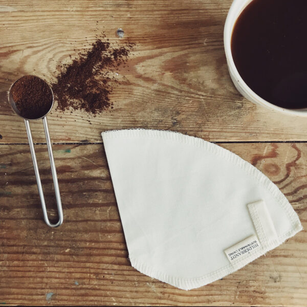 Kaffeefilter wiederverwender Filter aus Stoff Mehrweg Baumwolle waschbar