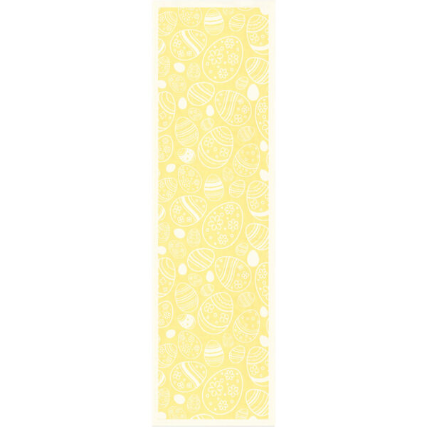 Tischläufer Ostern Osterndeko Dekoration Ostereier Tischdeko Ekelund gelb