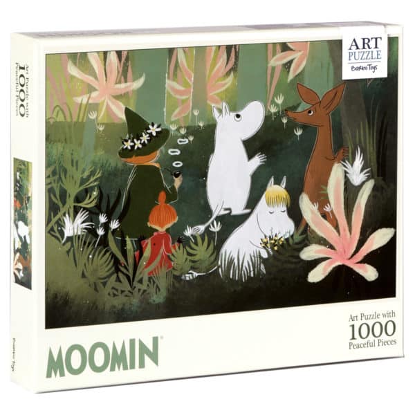 Mumin Puzzle 1000 Teile Jungle Urwald Moomin Spiel Grün mumins kleine my