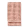 Handtuch vegi finlayson nordisches Design nachhaltig Hanf Biobaumwolle finnland ohne chemie badetuch rosa 150x70