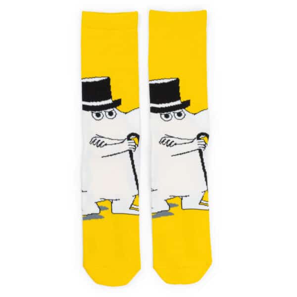 Muminpapa Socken Mumin Moomin gelb Geschenk