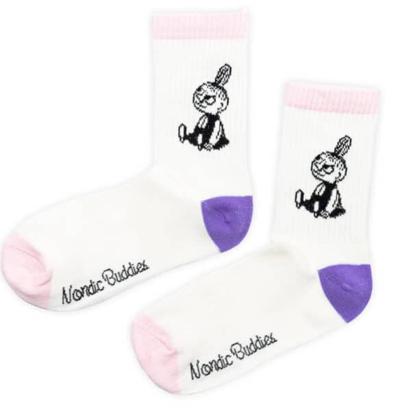 Kleine My Geschenk Weiße Socken Retro Mumin Moomin