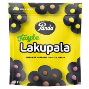 Panda Lakritz kaufen gefüllte lakritze erdbeere schokolade toffee banane finnland täytelaku