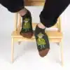 Mumin Sneaker Socken Schnupferich Mumrik Füßlinge Grün geschenk