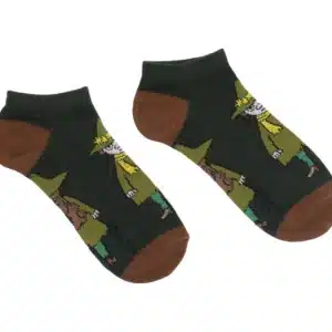 Mumin Sneaker Socken Schnupferich Mumrik Füßlinge Grün
