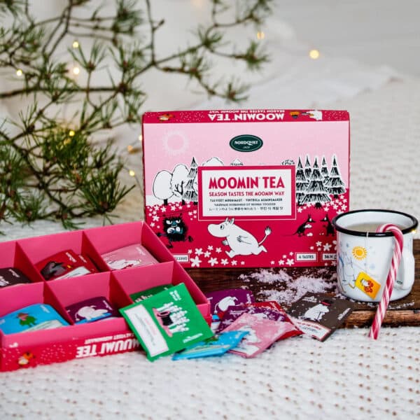 Mumin Tee Set Wintertee Weihnachten Geschenk Teebox Moomin Mumins tee-geschenk