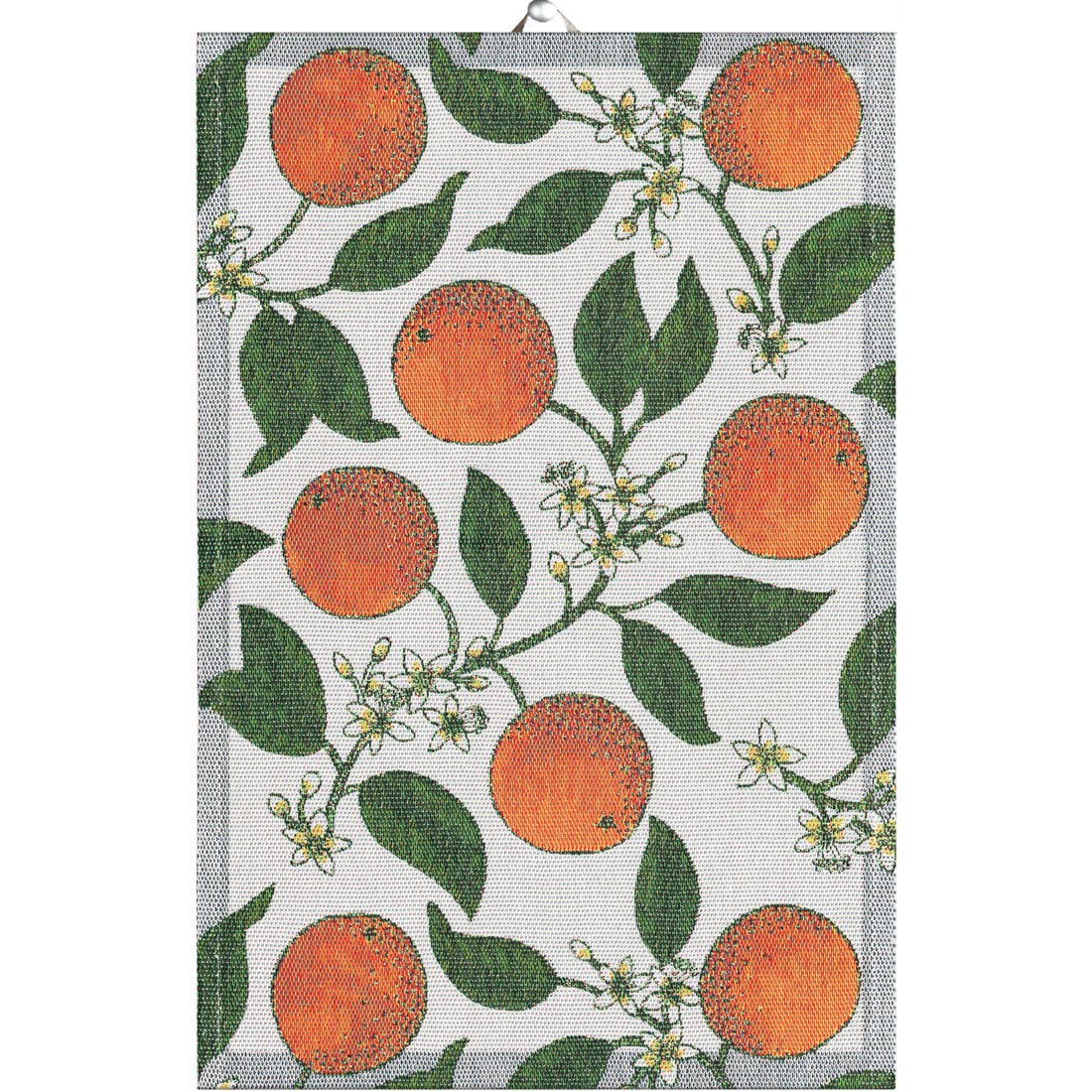 Apelsiner-40x60 Kuechentuch geschirrtuch handtuch gästehandtuch kuechentisch deko kaufen orange fruechte obst apfelsinen baumwolltuch