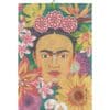 Frida kahlo flores-35x50 blüten Kuechentuch geschirrtuch handtuch gästehandtuch kuenstlerin portrait blumen