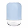 Muurla-Capsule-vase glas glasvase kapseli finnland verstellbar borosilikatglas handarbeit design hellblau
