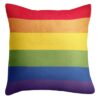 Pride 40x40 kissenbezug bezug biobaumwolle Cushion cover pillow case queer proud csd