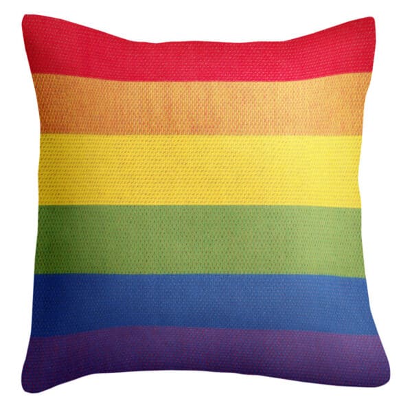 Pride 40x40 kissenbezug bezug biobaumwolle Cushion cover pillow case queer proud csd
