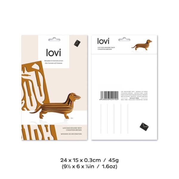 dackel geschenk deko holzfigur dachshund holz lovi postkarte puzzle 3d-puzzle kaufen