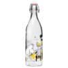 Muurla Mumin Glasflasche Trinkgenuss mit Mumintal Früchte Design