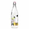 Mumin Mumintal Glasflasche Früchte Motiv Trinkflasche Nachhaltig Muurla