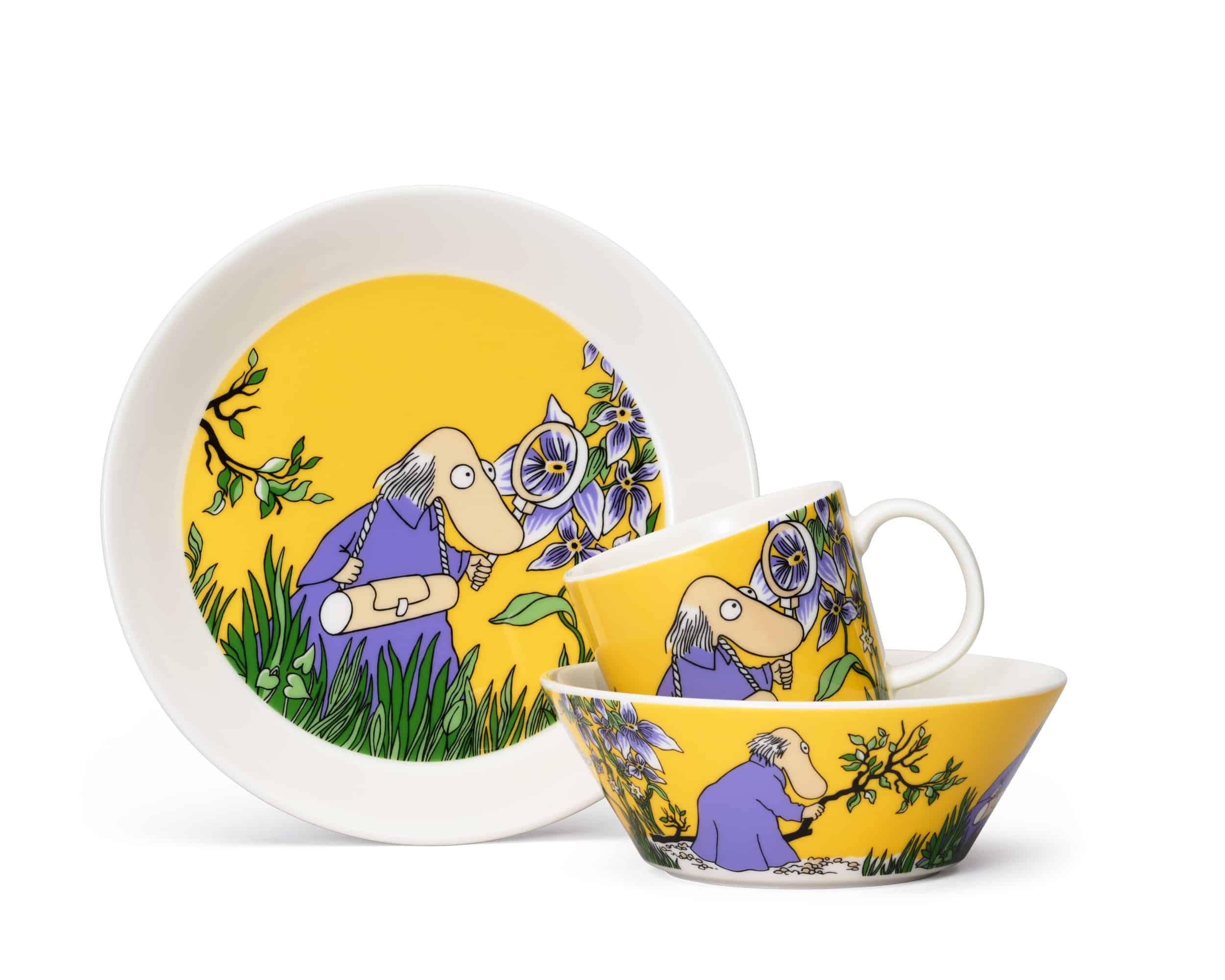 Mumin Tasse Hemul gelb 300ml Arabia