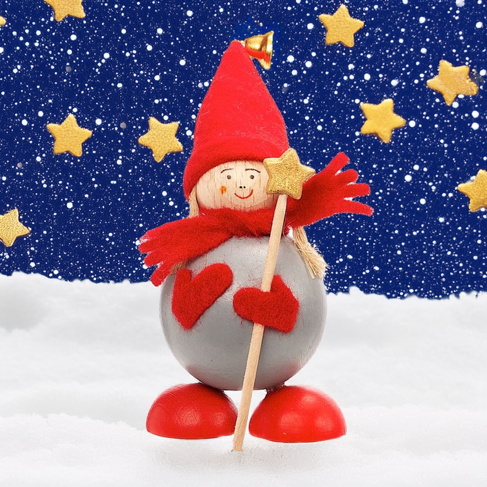 wichtel sternenstab zauberstab weihnachtswichtel magie weihnachten dekoration