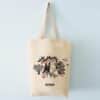 Öko-Stofftasche "Muminmama schläft" Fairtrade Bio Baumwolle 36x40x10cm Putinki