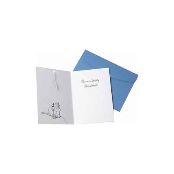 Mumin Postkarte mit Anhänger Kleine My A6 Silbern Pluto Design